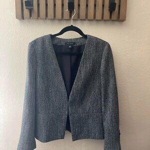 Ann Taylor Tailored Black Jacket Size 12
